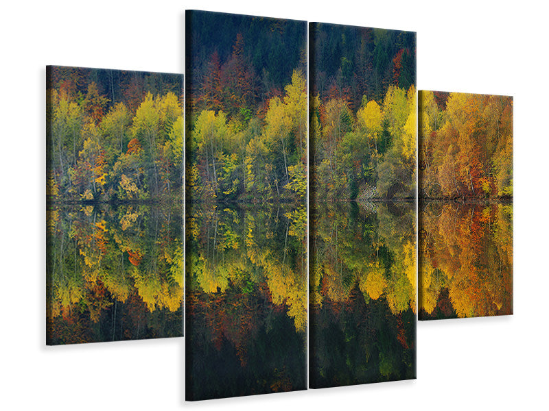 4-piece-canvas-print-autumnal-silence