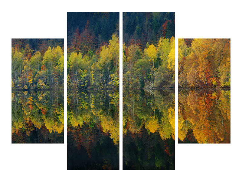 4-piece-canvas-print-autumnal-silence