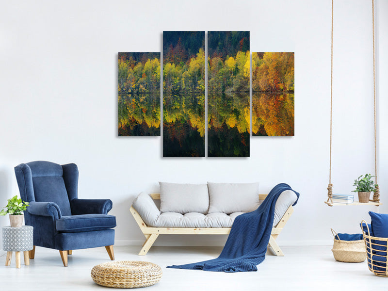 4-piece-canvas-print-autumnal-silence