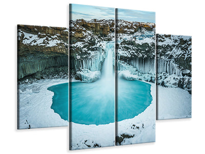 4-piece-canvas-print-azure-blue-bliss