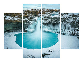 4-piece-canvas-print-azure-blue-bliss