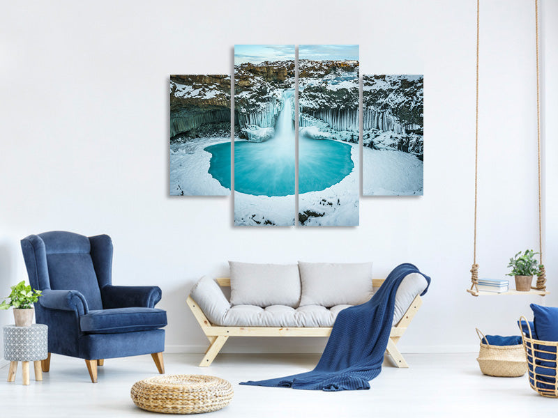 4-piece-canvas-print-azure-blue-bliss