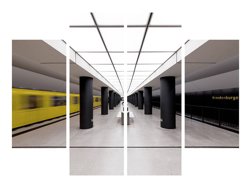 4-piece-canvas-print-berlin-subway