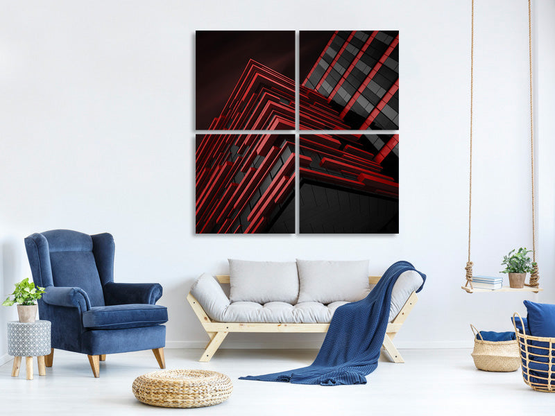 4-piece-canvas-print-blood-stream