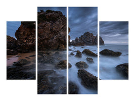 4-piece-canvas-print-by-the-sea