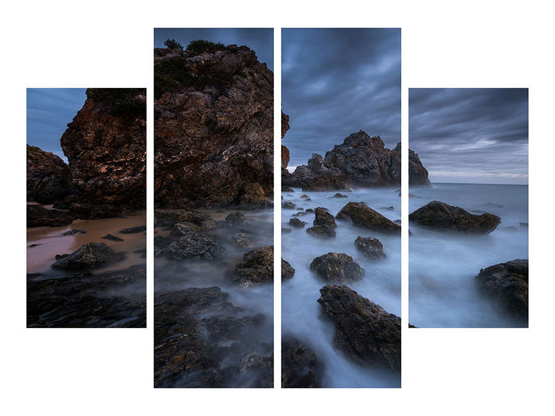 4-piece-canvas-print-by-the-sea