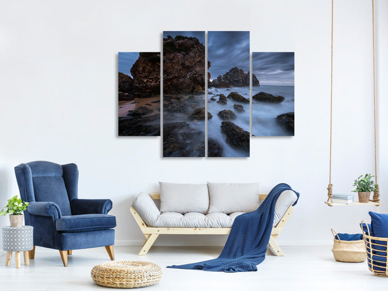 4-piece-canvas-print-by-the-sea