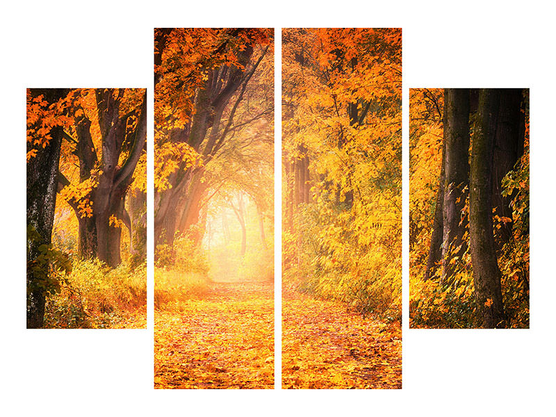 4-piece-canvas-print-colors-magnificent-forest