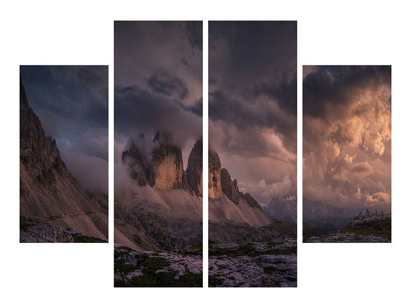 4-piece-canvas-print-crazy-sky