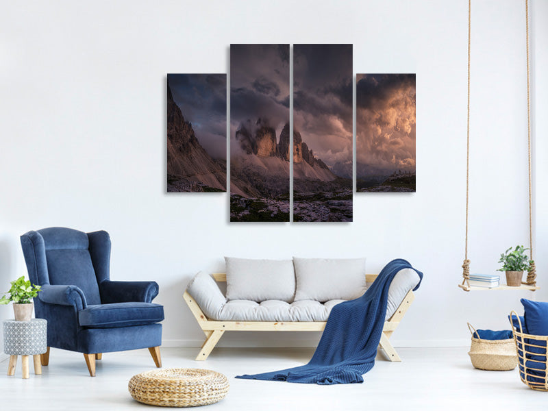 4-piece-canvas-print-crazy-sky