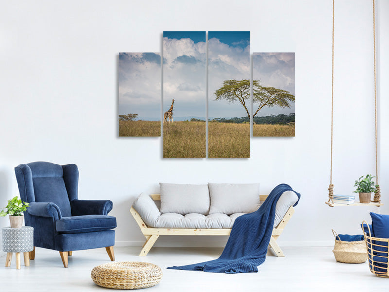 4-piece-canvas-print-east-africa