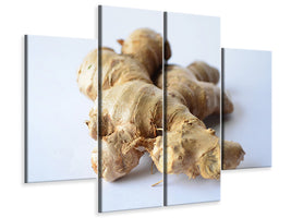 4-piece-canvas-print-fresh-ginger-tuber