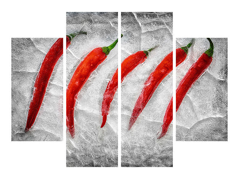 4-piece-canvas-print-frozen-fire