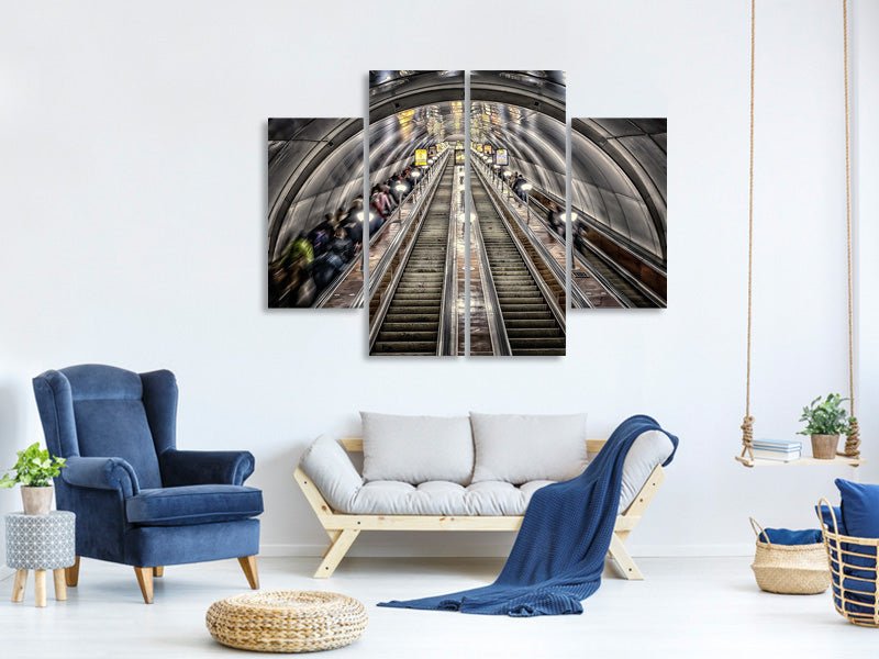 4-piece-canvas-print-in-the-metro