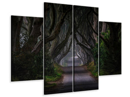 4-piece-canvas-print-magic-road