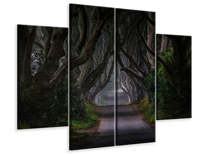 4-piece-canvas-print-magic-road