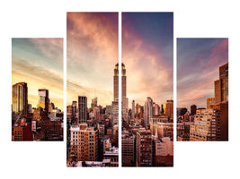 4-piece-canvas-print-midtown-sunset