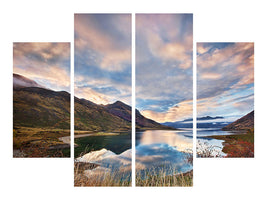 4-piece-canvas-print-morning-delight-at-lake-hawea