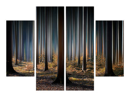 4-piece-canvas-print-mystic-wood