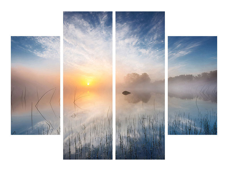 4-piece-canvas-print-reflection