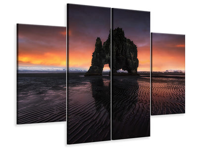 panoramic-canvas-print-the-seagulls-and-the-sea-at-sunrise