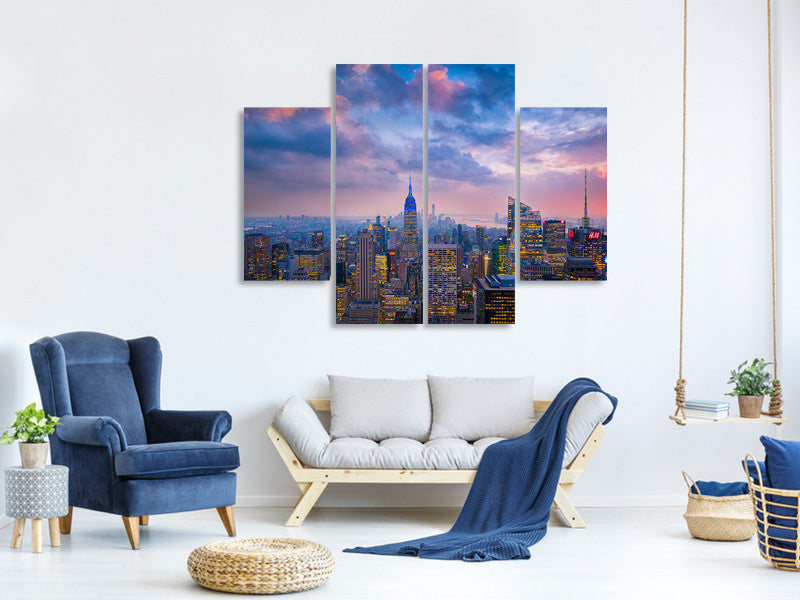 4-piece-canvas-print-top-of-the-rock