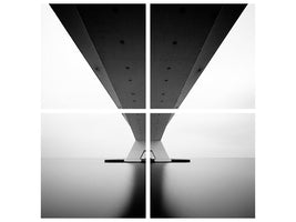 4-piece-canvas-print-zeeland-bridge