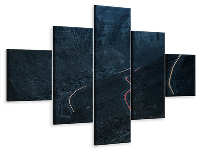 5-piece-canvas-print-a-to-b