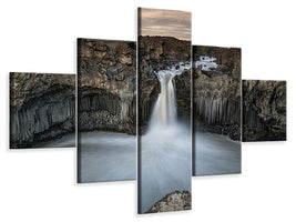 5-piece-canvas-print-aldeyjarfoss-waterfall-north-iceland