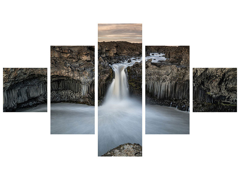 5-piece-canvas-print-aldeyjarfoss-waterfall-north-iceland