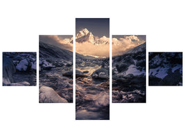 5-piece-canvas-print-ama-dablam
