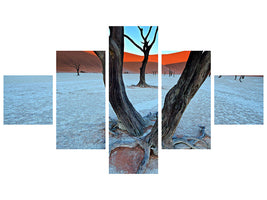 5-piece-canvas-print-ancient-trees-in-the-vlei