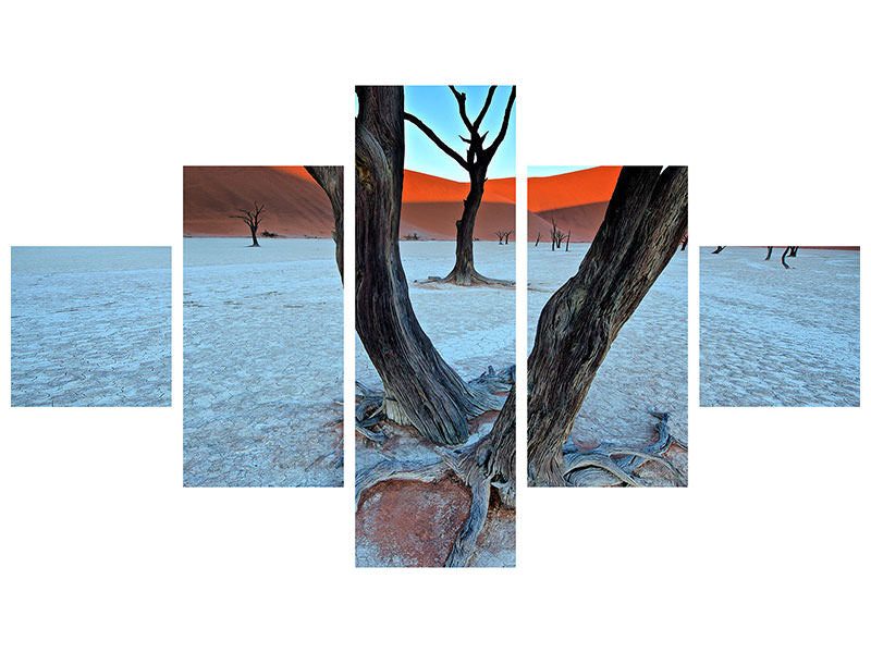 5-piece-canvas-print-ancient-trees-in-the-vlei
