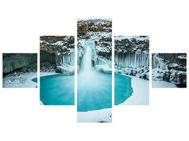 5-piece-canvas-print-azure-blue-bliss