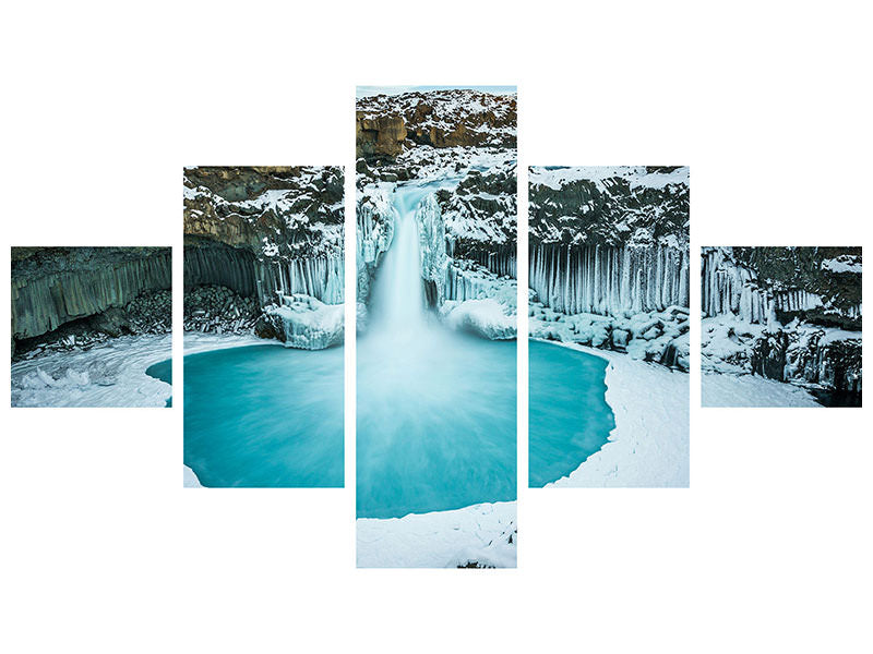 5-piece-canvas-print-azure-blue-bliss