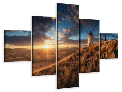 panoramic-canvas-print-the-seagulls-and-the-sea-at-sunrise