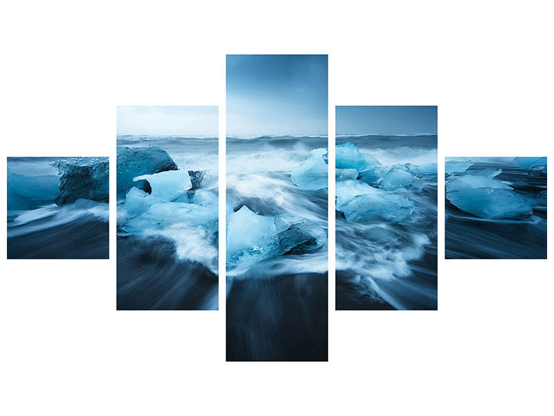 5-piece-canvas-print-blue-ice