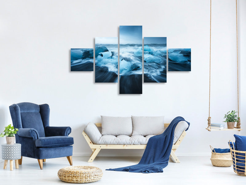 5-piece-canvas-print-blue-ice