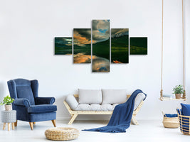 5-piece-canvas-print-boat