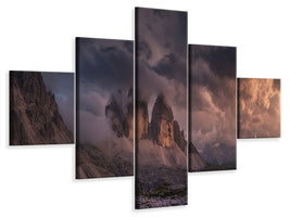 5-piece-canvas-print-crazy-sky