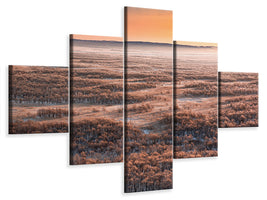 5-piece-canvas-print-dawn