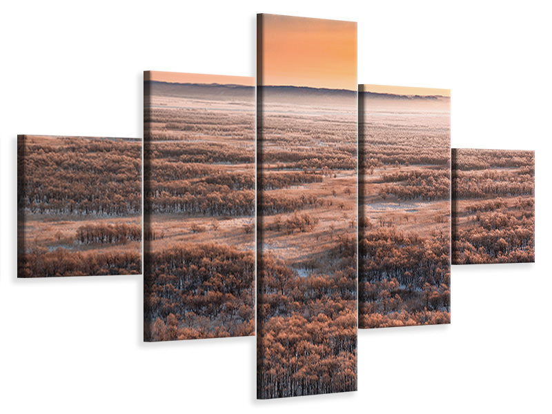 5-piece-canvas-print-dawn