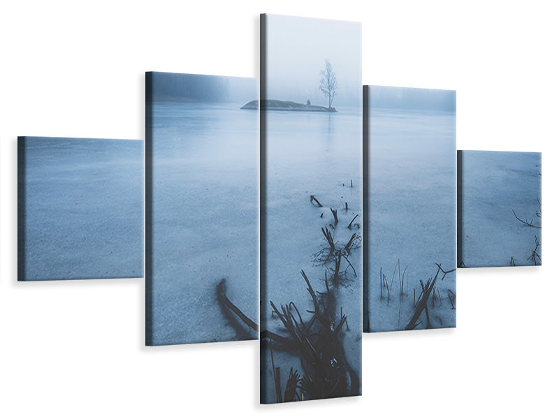 5-piece-canvas-print-dead-tree-vs-alive-tree