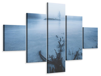 5-piece-canvas-print-dead-tree-vs-alive-tree