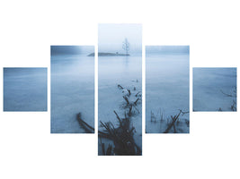 5-piece-canvas-print-dead-tree-vs-alive-tree