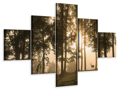 panoramic-canvas-print-the-seagulls-and-the-sea-at-sunrise