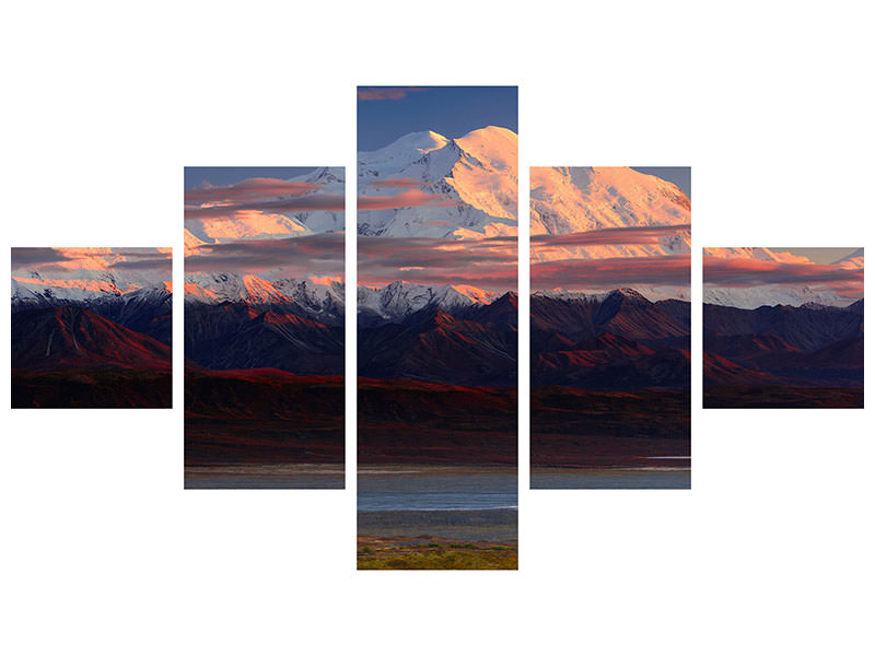5-piece-canvas-print-denali-national-park