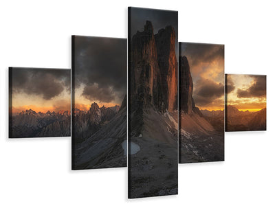 5-piece-canvas-print-dolomitas