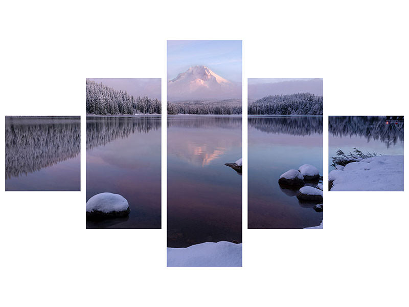 5-piece-canvas-print-first-snow-meet-first-light-ii