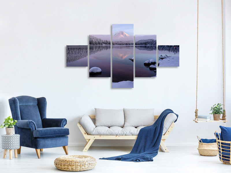 5-piece-canvas-print-first-snow-meet-first-light-ii